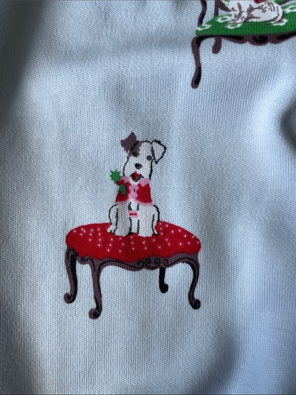 The Beaufort Bonnet Company Christmas Puppy Romper - Picture 4 of 8